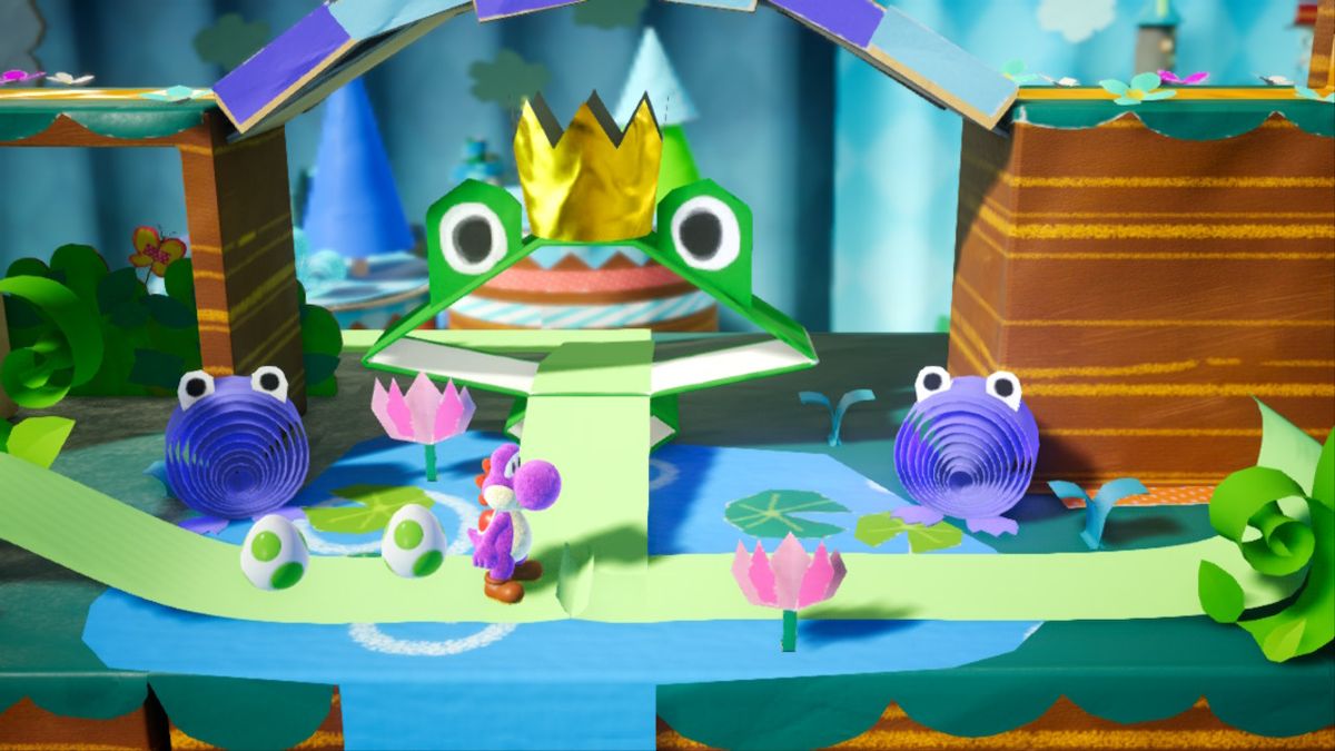 Yoshi's Crafted World screenshot 5 for Nintendo Switch